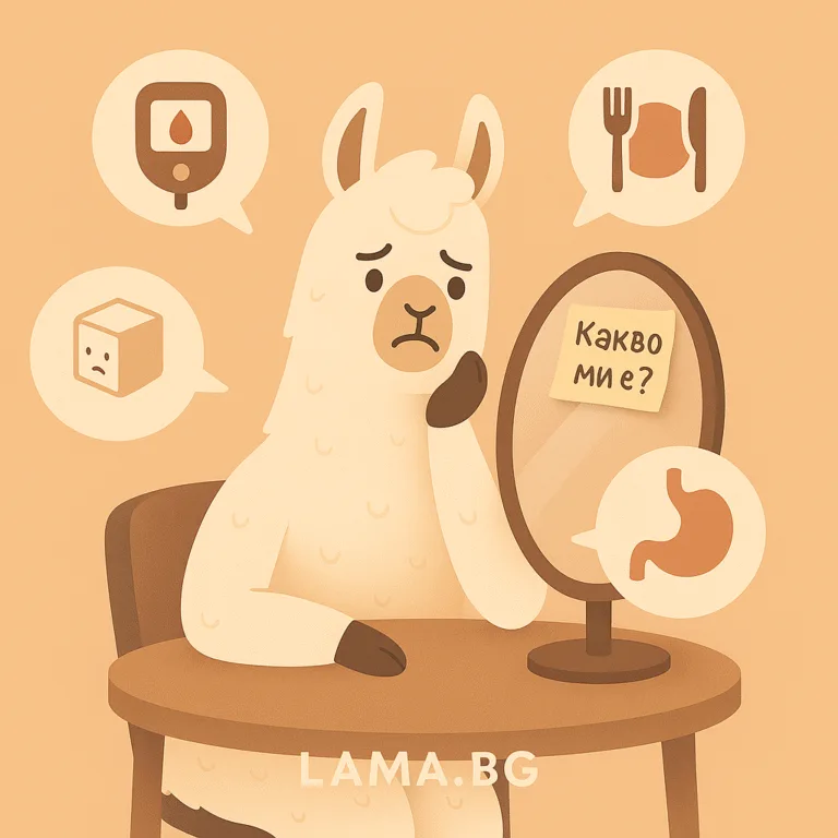 Лама се чуди какво ѝ е, обградена от симптоми на инсулинова резистентност