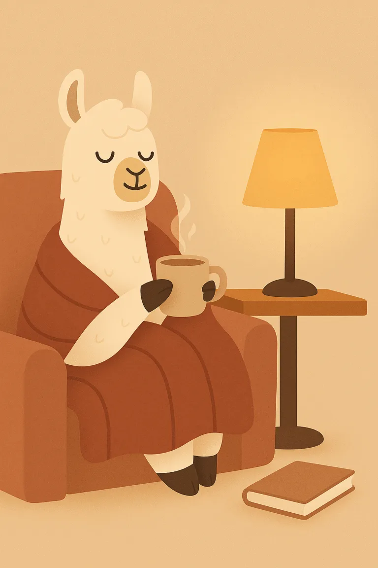 ΠΠ°ΠΌΠ°, Π·Π°Π³ΡΡΠ½Π°ΡΠ° Π² ΠΎΠ΄Π΅ΡΠ»ΠΎ, Ρ ΡΠ°ΡΠ° ΡΠ°ΠΉ Π΄ΠΎ Π»Π°ΠΌΠΏΠ° β ΠΈΠ·ΡΠ°Π·ΡΠ²Π°ΡΠ° ΡΠΏΠΎΠΊΠΎΠΉΡΡΠ²ΠΈΠ΅ ΠΈ Π΄ΠΎΠΌΠ°ΡΠ½Π° ΠΏΠΎΡΠΈΠ²ΠΊΠ°.