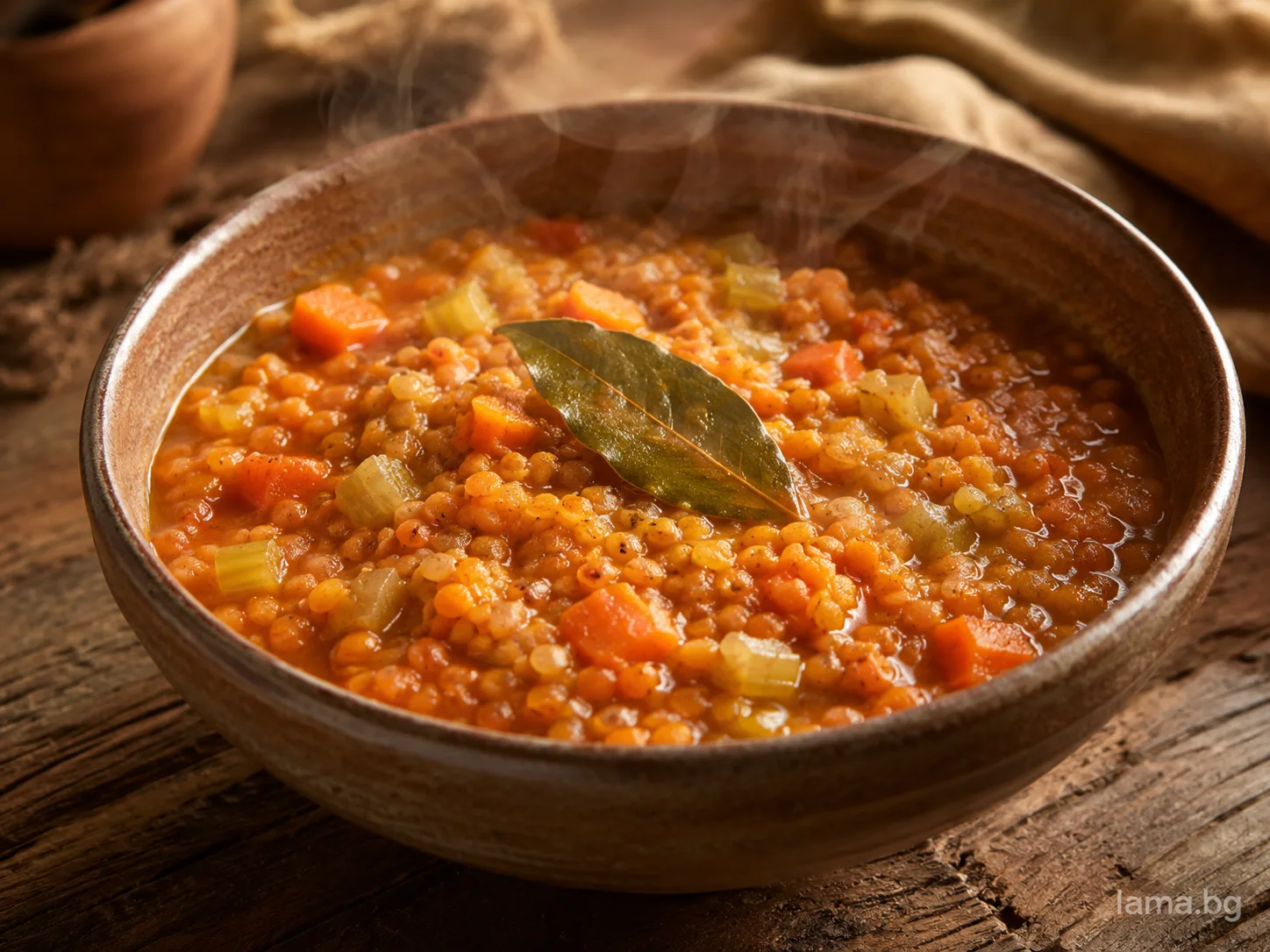 Леща яхния с моркови и целина