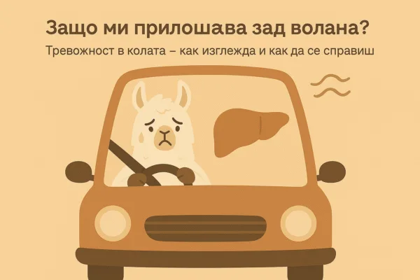Какво е да си шофьор с паник атаки или постоянна тревожност зад волана? 🧠 Тревожността не винаги крещи – понякога просто шепне, докато караш