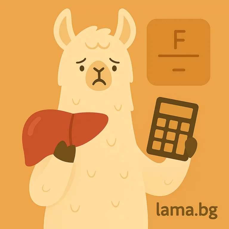 калкулатор за мастен черен дроб