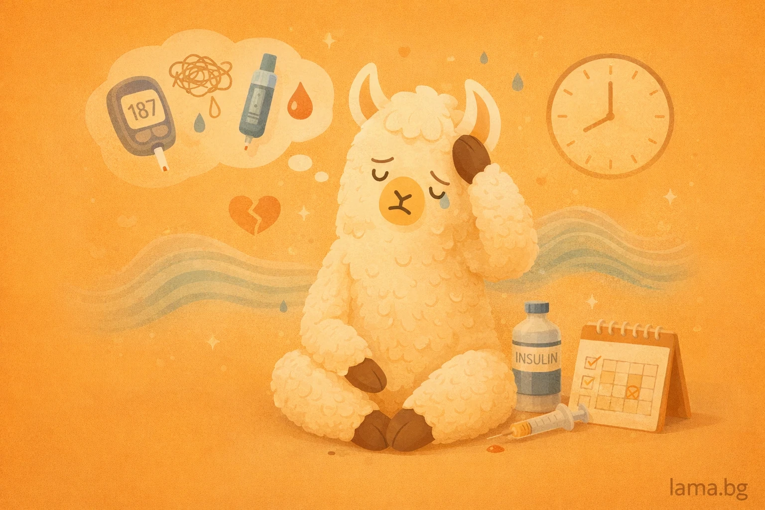 Диабет и психично здраве: как хроничното състояние влияе на ума, емоциите и ежедневието