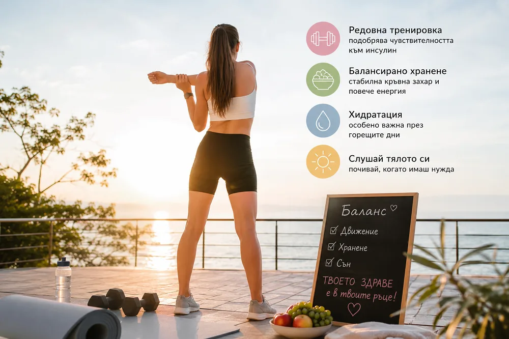 инсулинова резистентност през лятото, пътуване през лятото